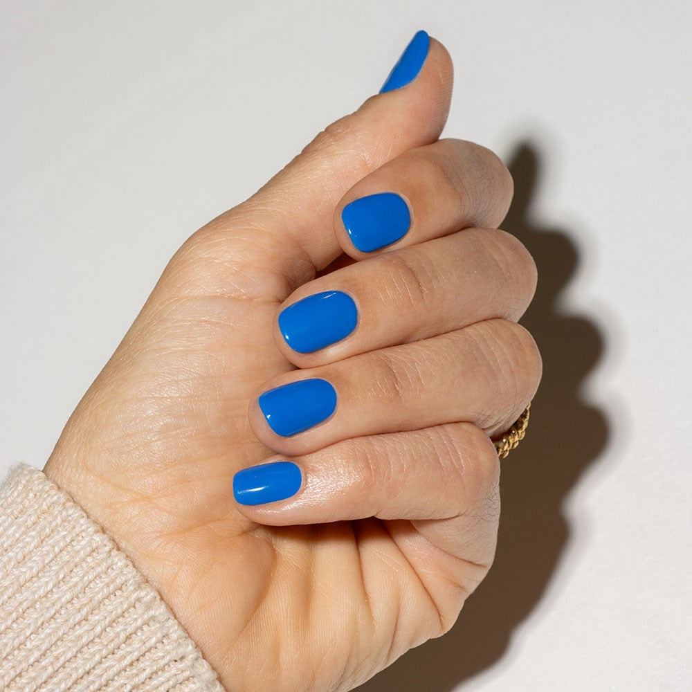 Gelous Vitamin Sea HEMA & TPO Free gel nail polish - photographed in New Zealand on model