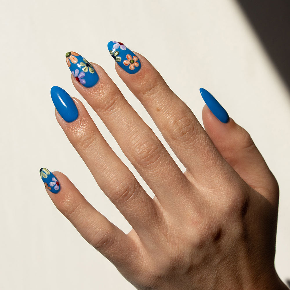 Gelous Vitamin Sea HEMA & TPO Free gel nail polish - photographed in New Zealand on model