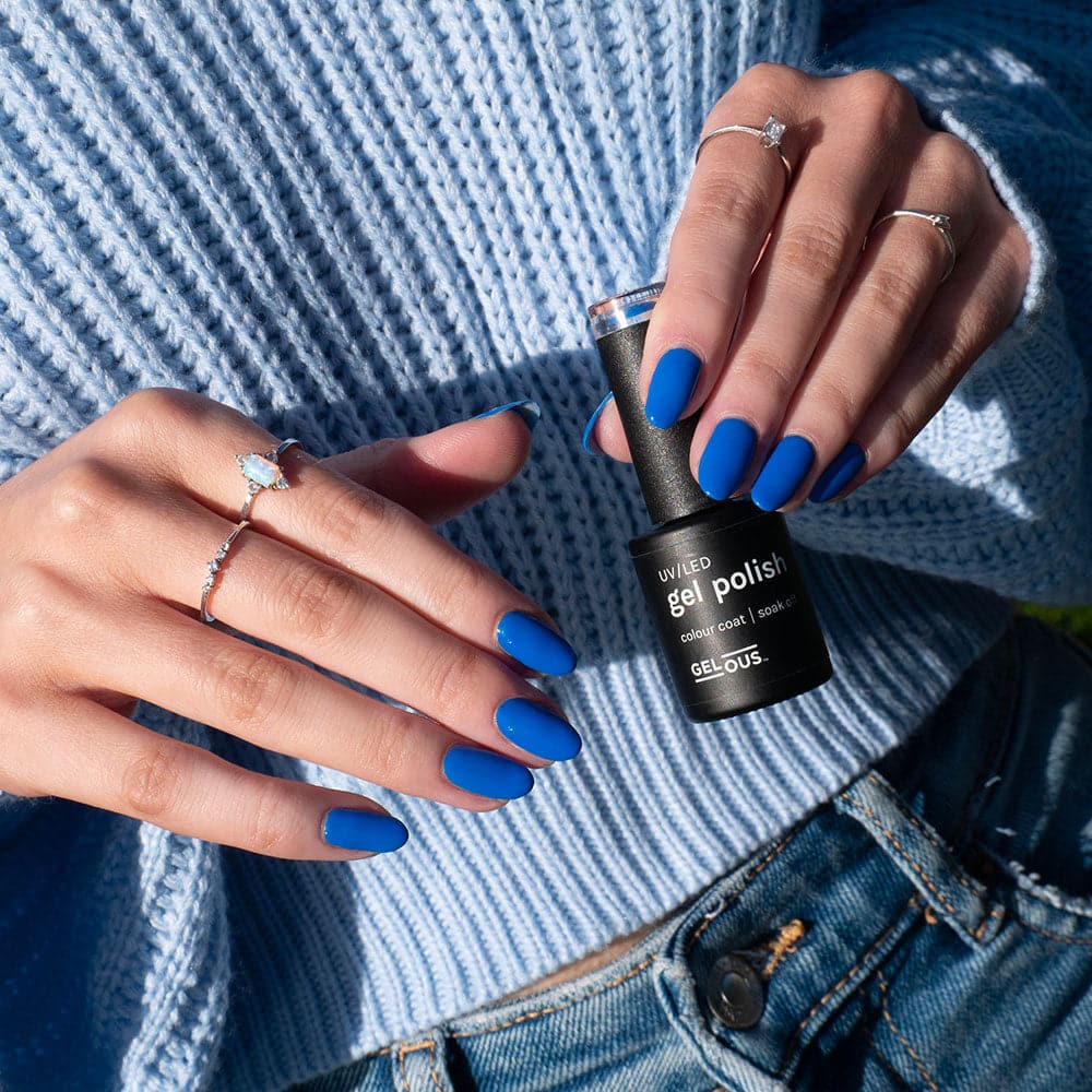 Gelous Vitamin Sea gel nail polish swatch - photographed in New Zealand