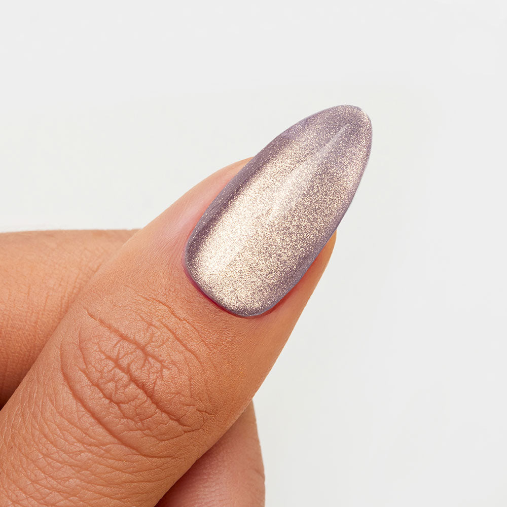 Gelous Velvet Haze gel nail polish - photographed in New Zealand on model