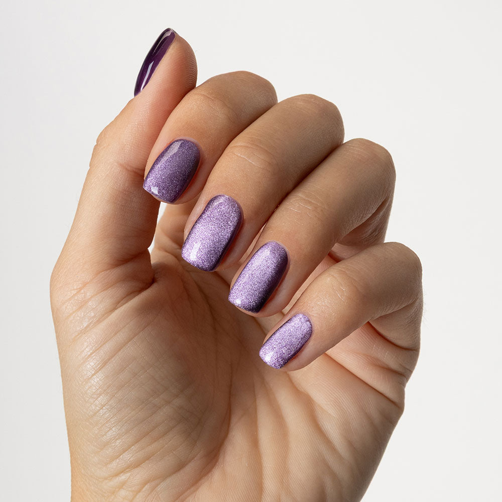 Gelous Velvet Spell gel nail polish - photographed in New Zealand on model