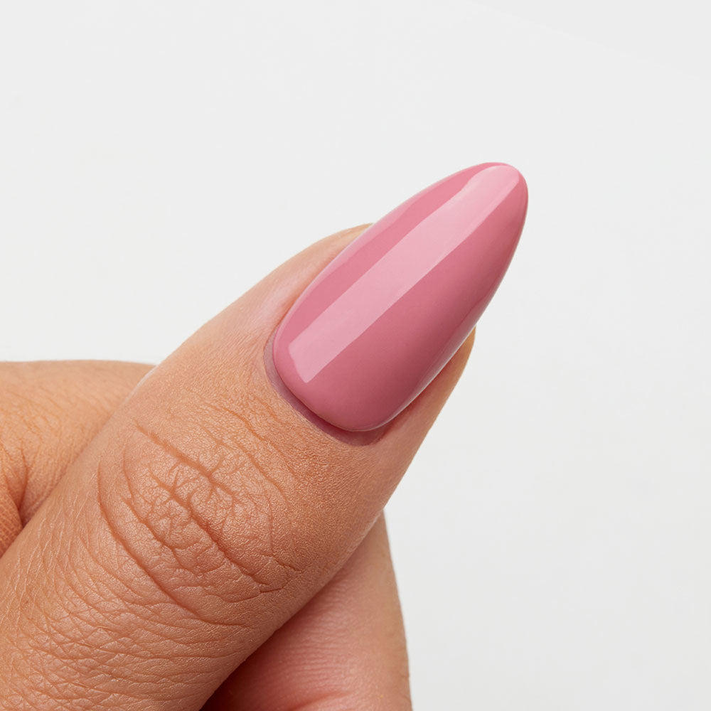 Gelous Vintage Rose HEMA & TPO-Free gel nail polish swatch - photographed in Australia