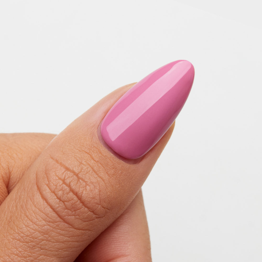 Gelous Vintage Rose gel nail polish swatch - photographed in New Zealand