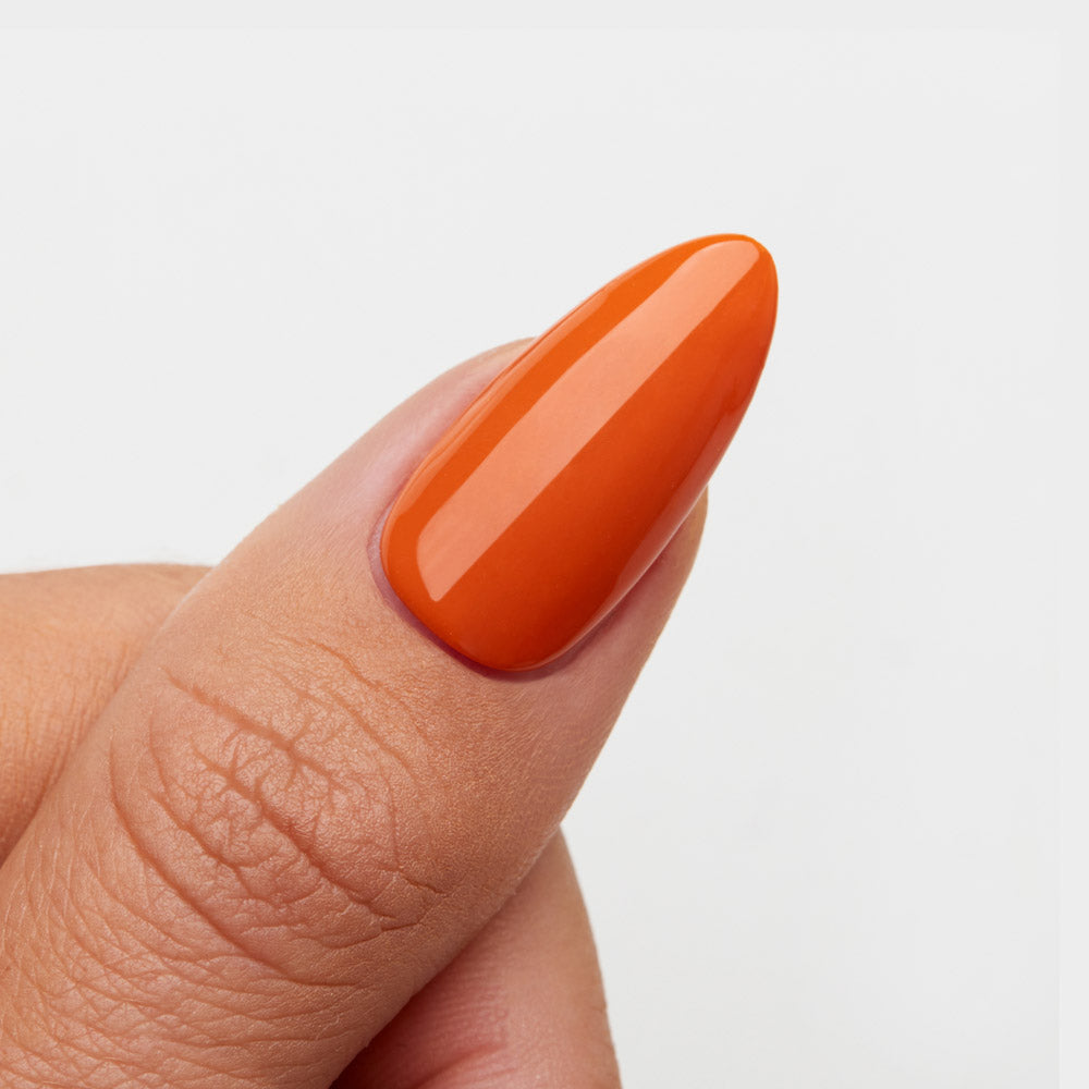 Gelous Wildfire gel nail polish swatch - photographed in New Zealand