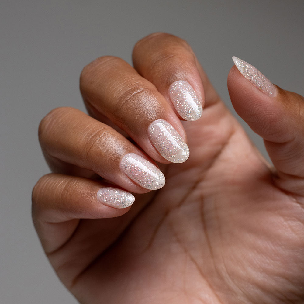 Gelous Winter Wonderland gel nail polish - photographed in New Zealand on model
