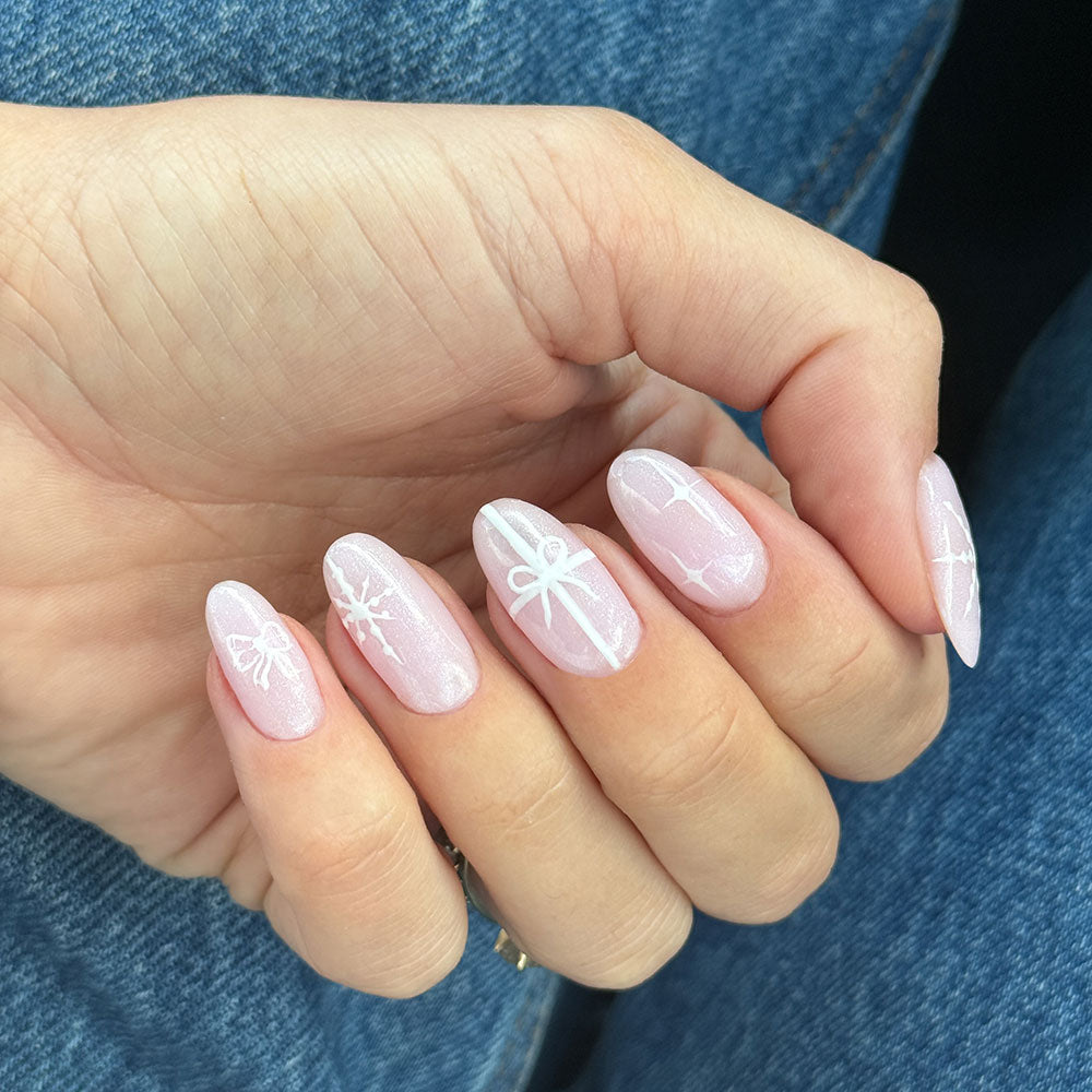Gelous Whiteout HEMA & TPO Free gel nail polish - photographed in New Zealand on model