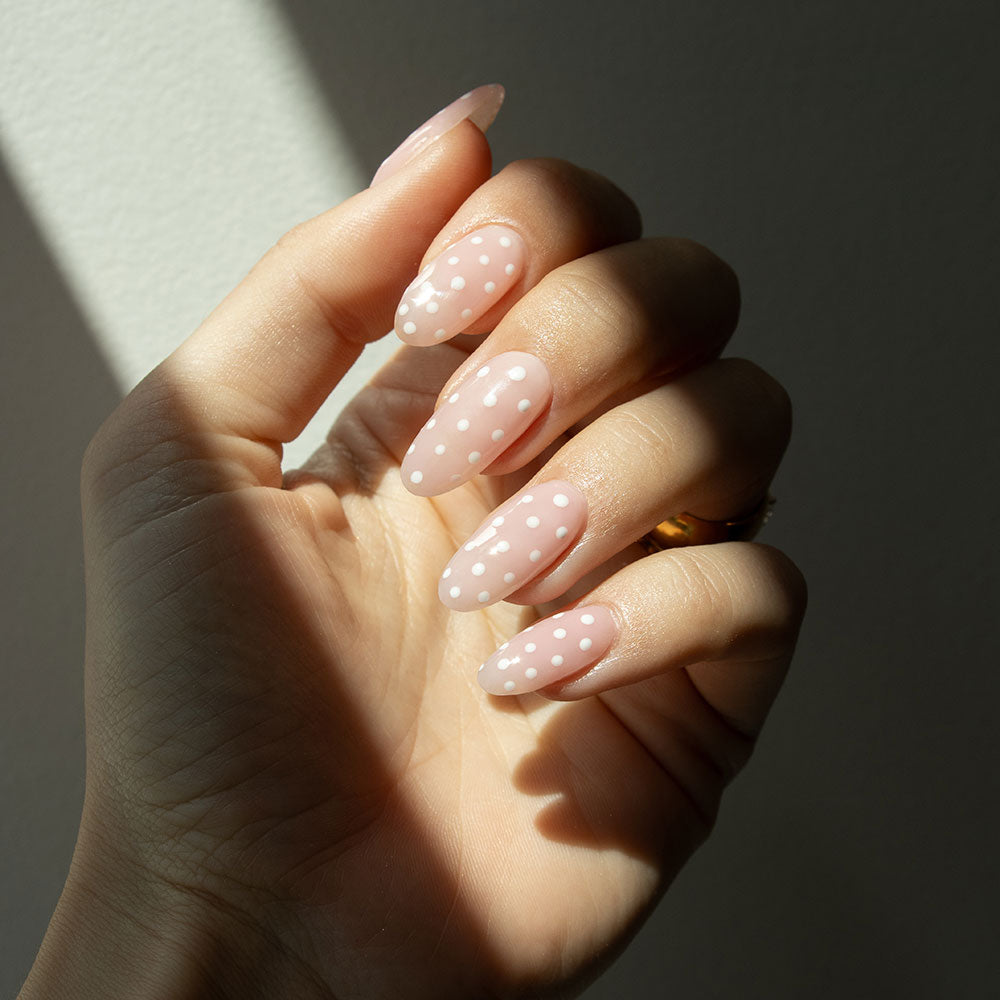 Gelous Whiteout gel nail polish swatch - photographed in New Zealand