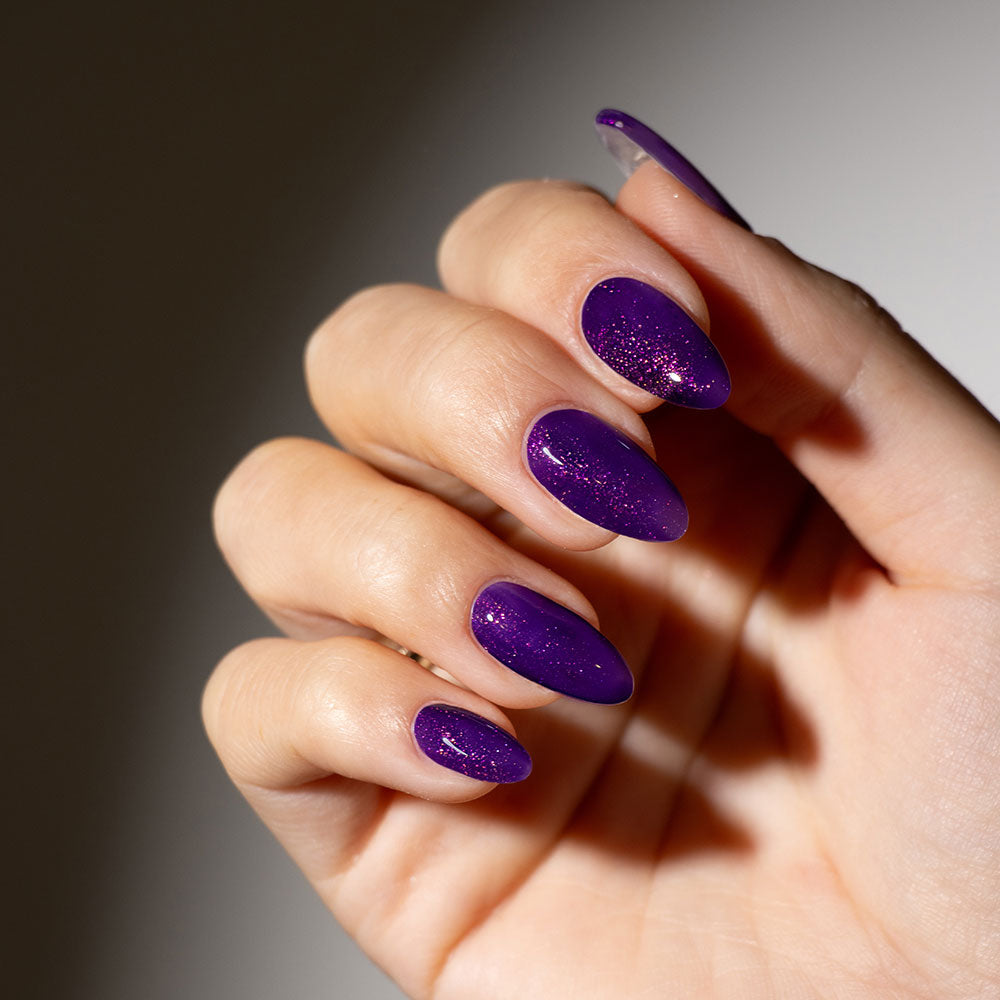 Gelous Witching Hour gel nail polish swatch - photographed in New Zealand