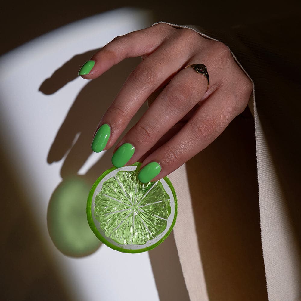 Gelous An Apple A Day gel nail polish - photographed on model in New Zealand