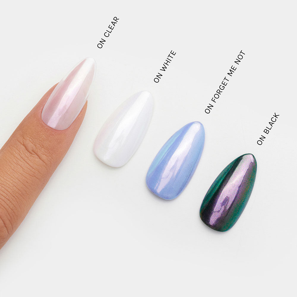 Nail Powder Chrome Pens For Nails High-Shine Lightning Aurora