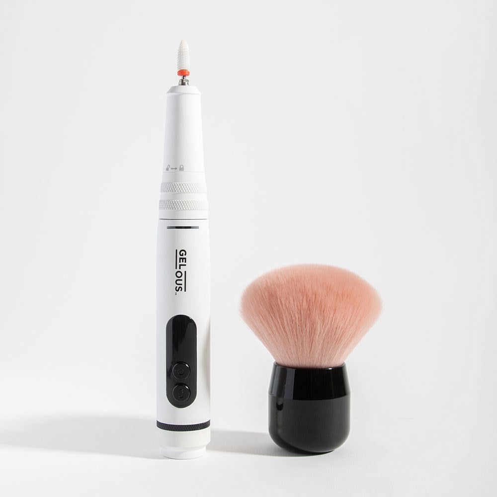 Gelous E-File Pen and Dust Brush Duo product photo - photographed in New Zealand