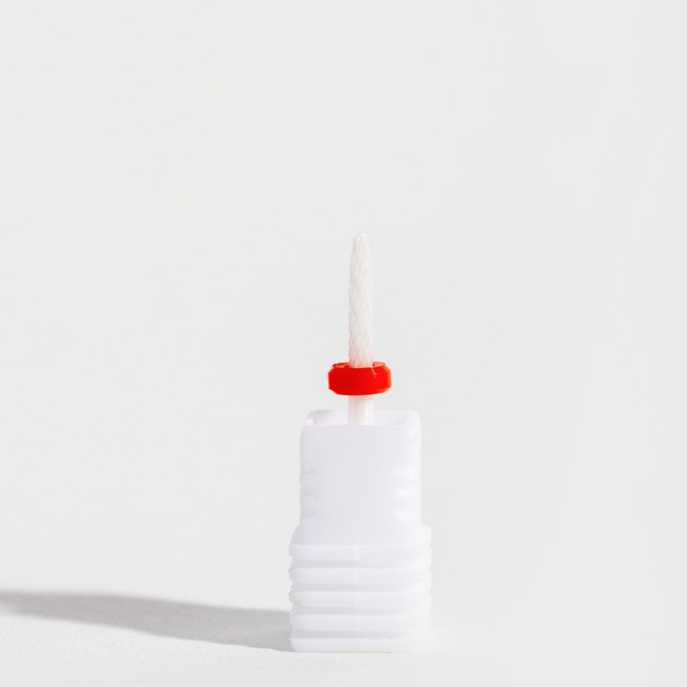 Gel Nail Polish Cuticle Ceramic Drill Bit (Fine) product photo - photographed in New Zealand