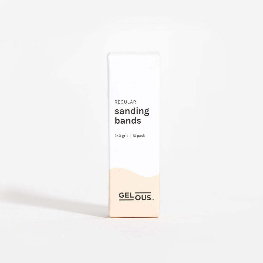 Gel Nail Polish Sanding Band (240 Grit) 10 Pack product photo - photographed in New Zealand