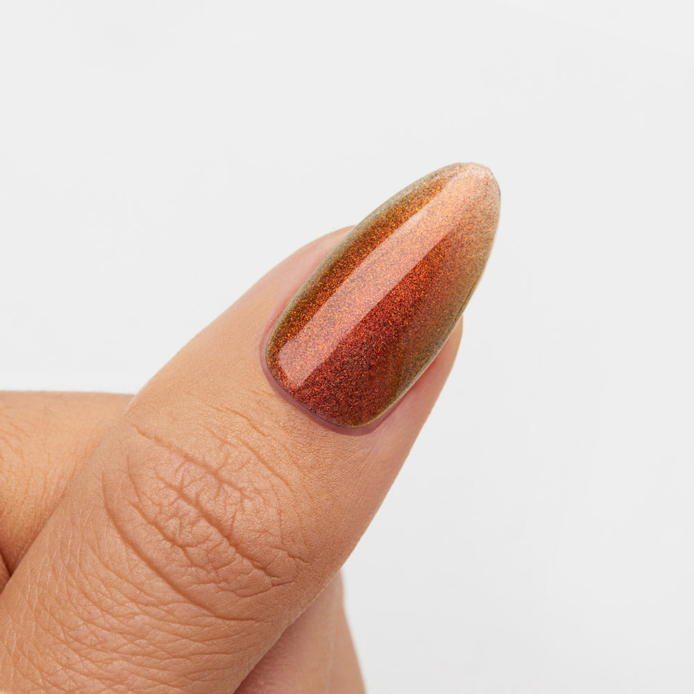 Gelous Fantasy Immortal gel nail polish swatch - photographed in New Zealand