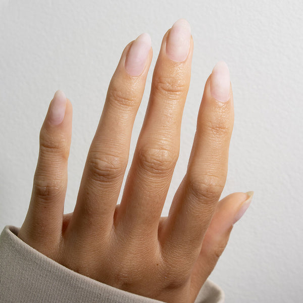 Gelous prepped nails before a gel manicure - photographed in New Zealand on model