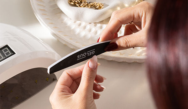 How to fix a broken nail with Fibre Nail Glue - photographed on model in New Zealand