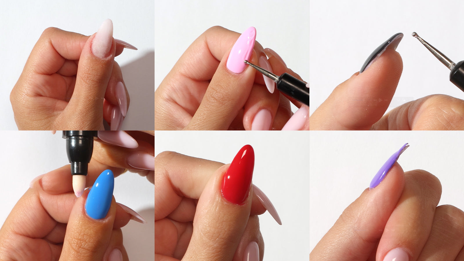 Six common mistakes people make when applying Gel Nail Polish at home - photographed in New Zealand