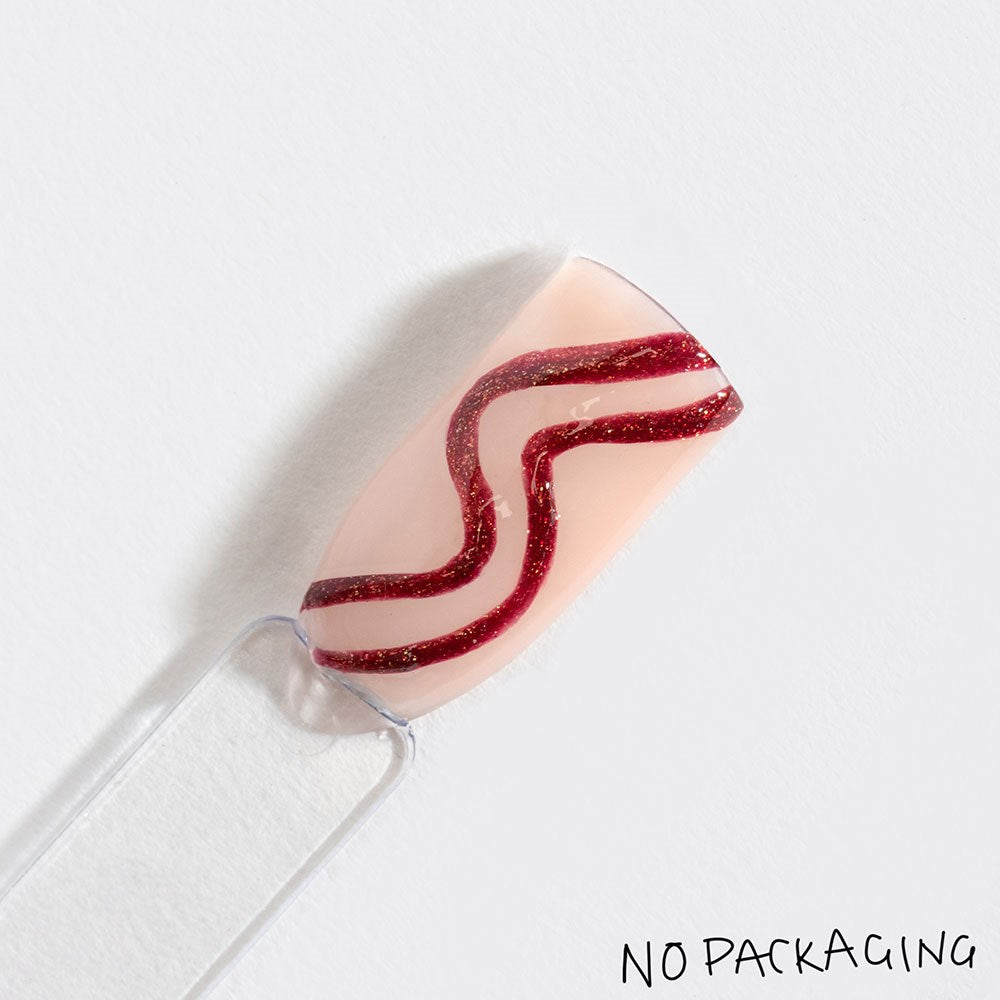 Gelous Imperfect Red Glitter Gel Pot product photo - photographed in New Zealand