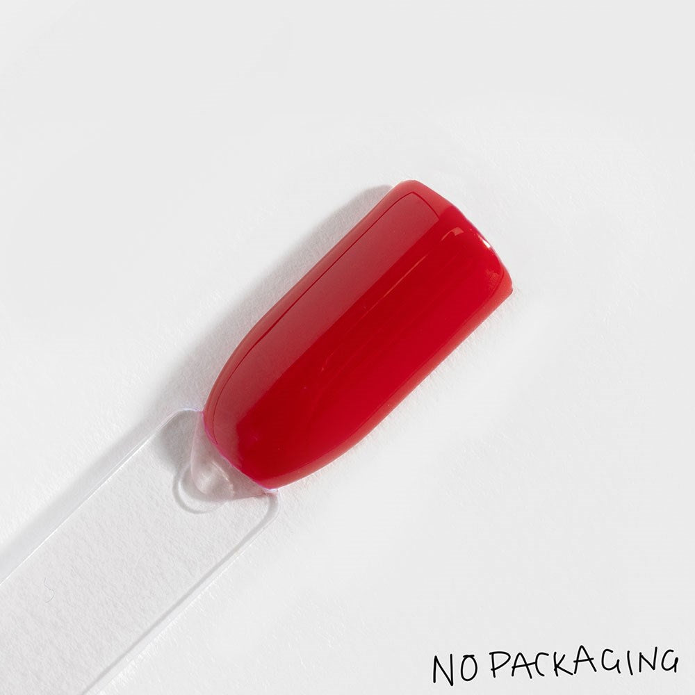 Gelous Imperfect True Red Mini gel nail polish product photo - photographed in New Zealand