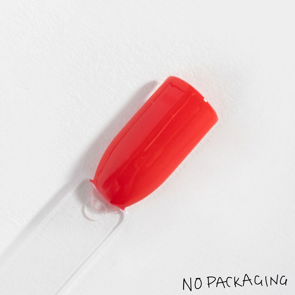 Gelous Imperfect Bold Red Mini polish - photographed in New Zealand