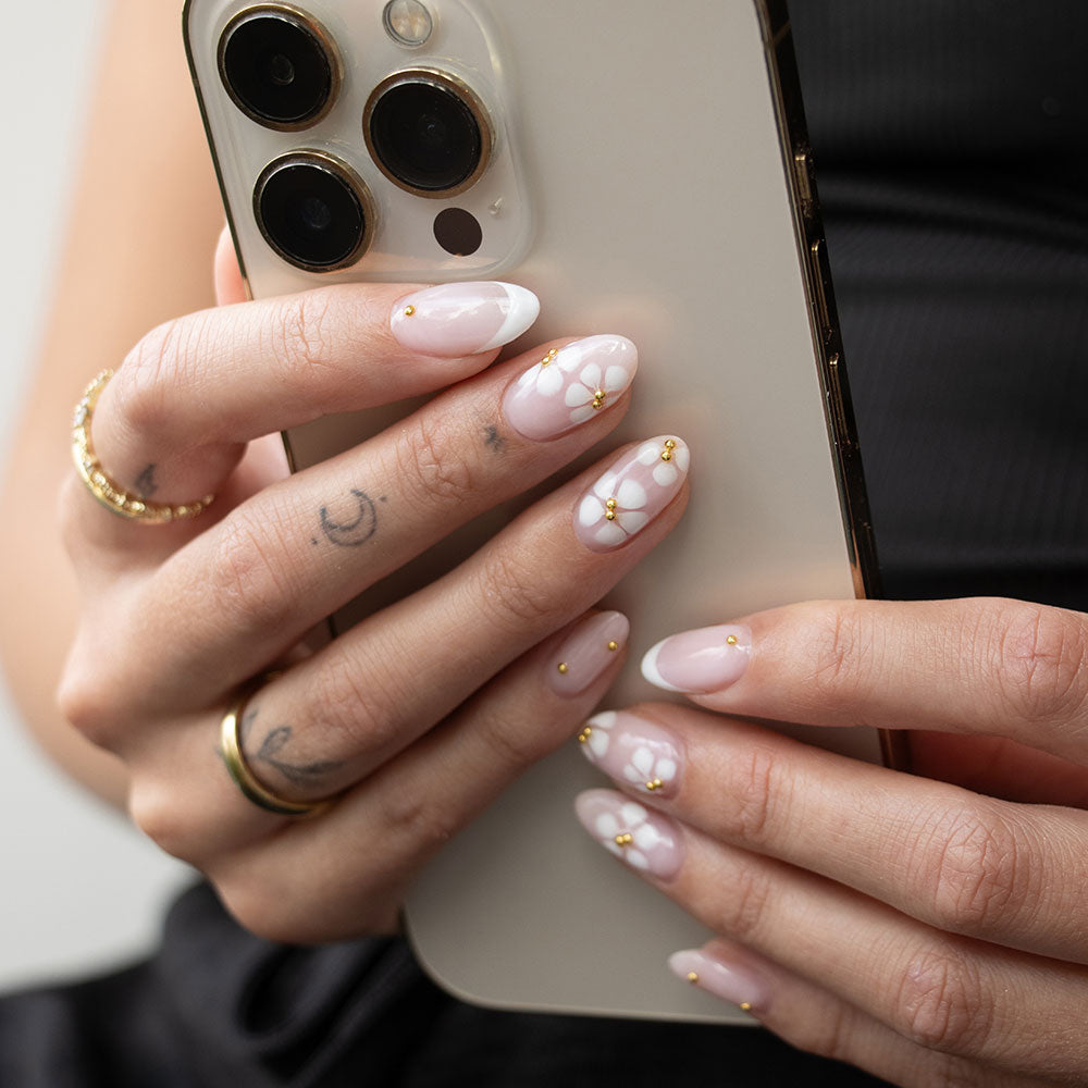 Gelous Silver and Gold Charms Nail Art Set product photo - photographed in Australia