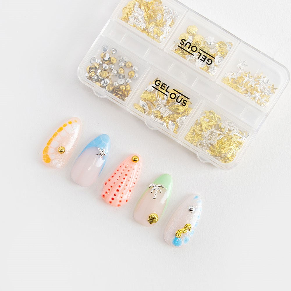 Gelous Summer Charms Nail Art Set product photo - photographed in Australia