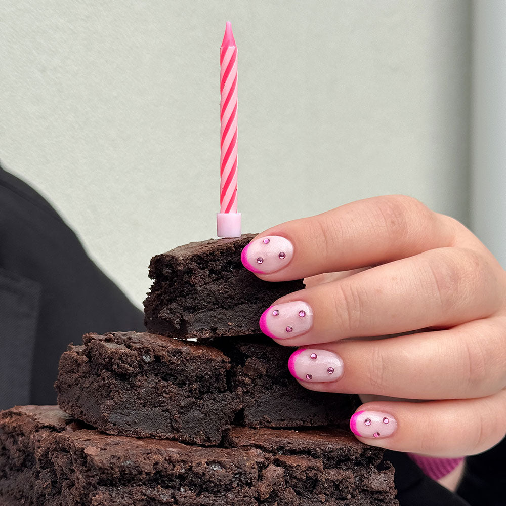 Gelous Bright Rhinestone Nail Art Set product photo - photographed in New Zealand