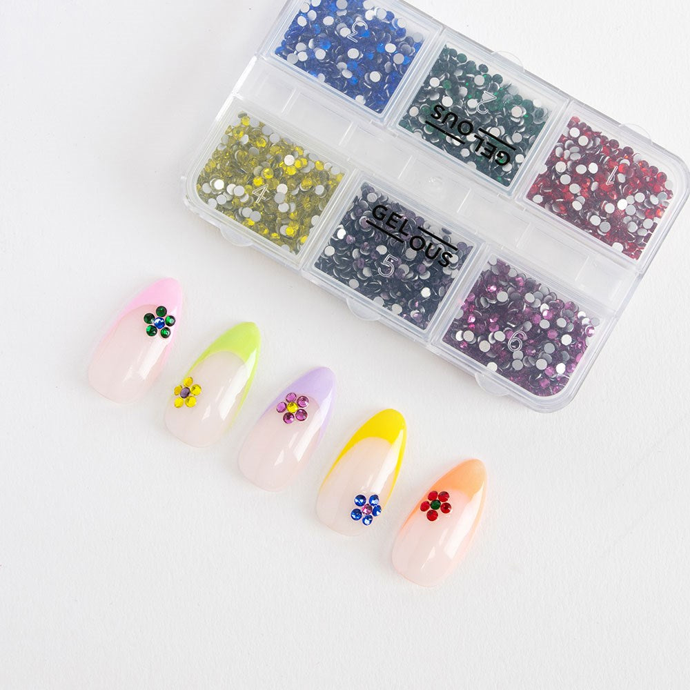 Gelous Bright Rhinestone Nail Art Set product photo - photographed in New Zealand
