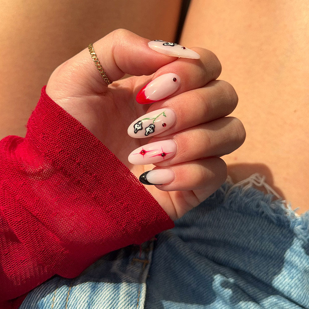 Gelous Bright Rhinestone Nail Art Set product photo - photographed in New Zealand