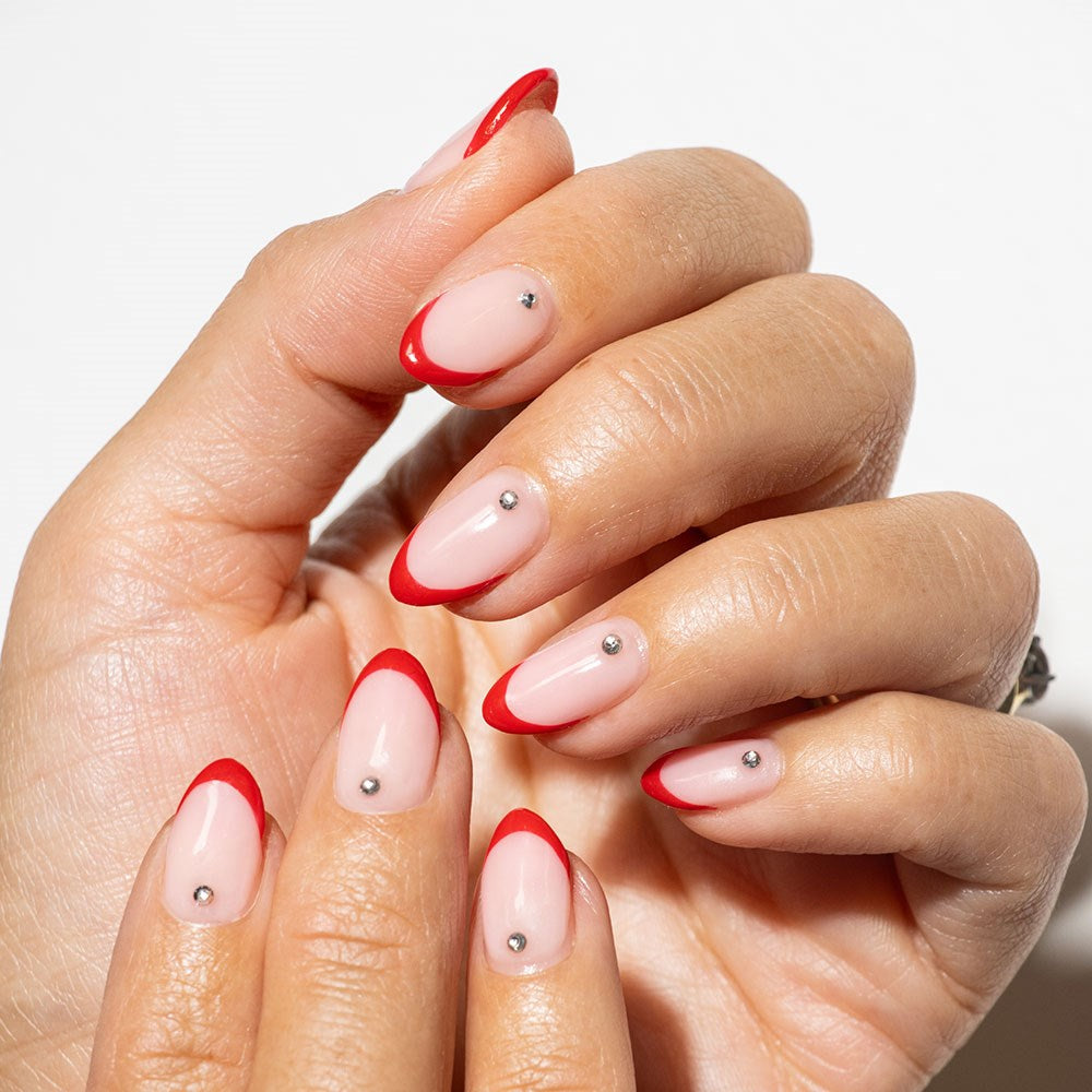 Gelous Classic Pearl and Rhinestone Nail Art Set product photo - photographed in New Zealand