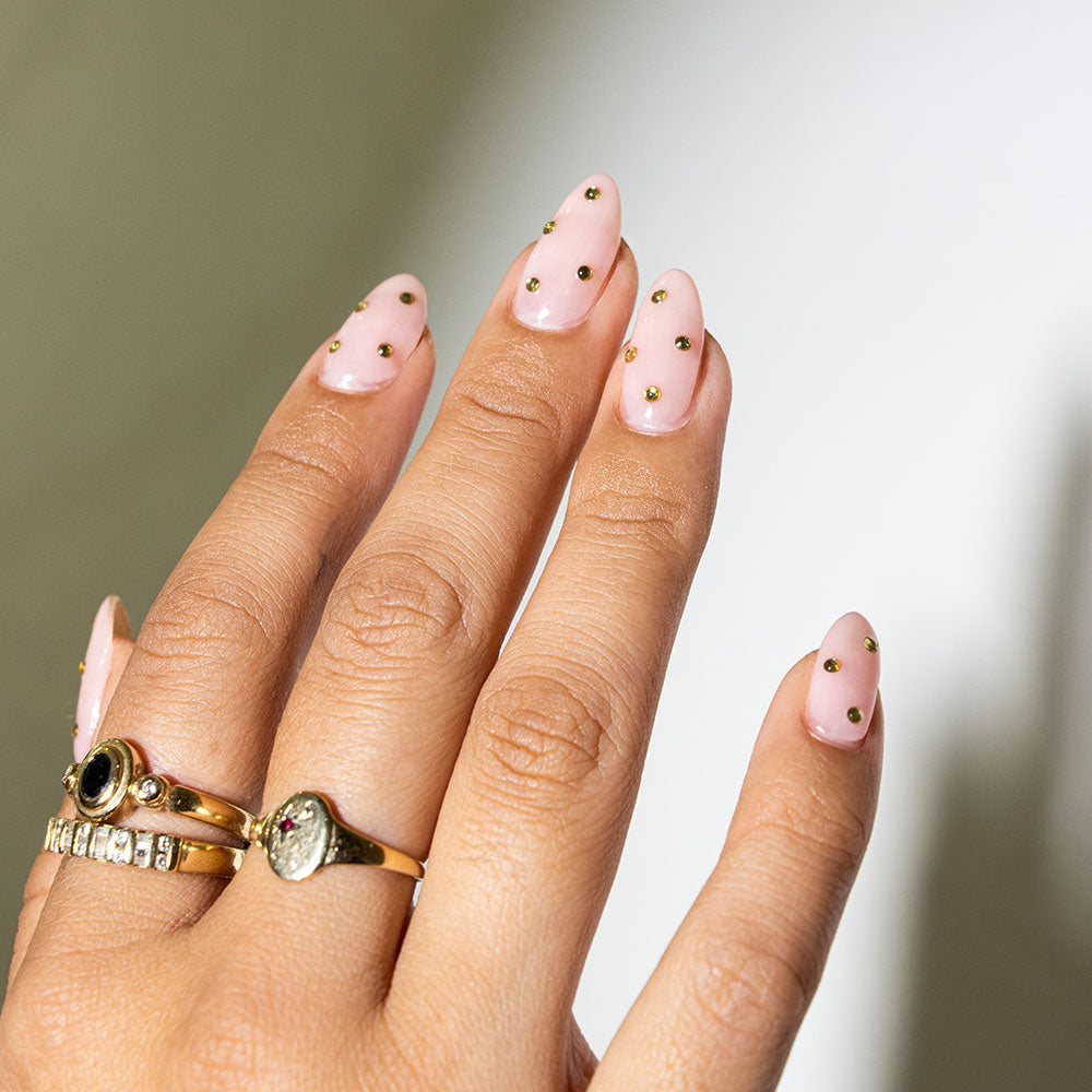 Gelous Classic Pearl and Rhinestone Nail Art Set product photo - photographed in New Zealand