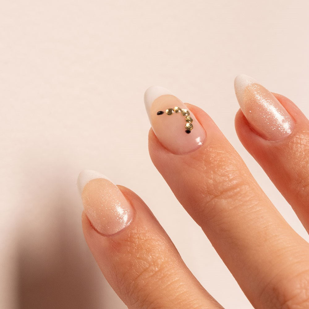 Gelous Pastel Rhinestone Nail Art Set product photo - photographed in New Zealand