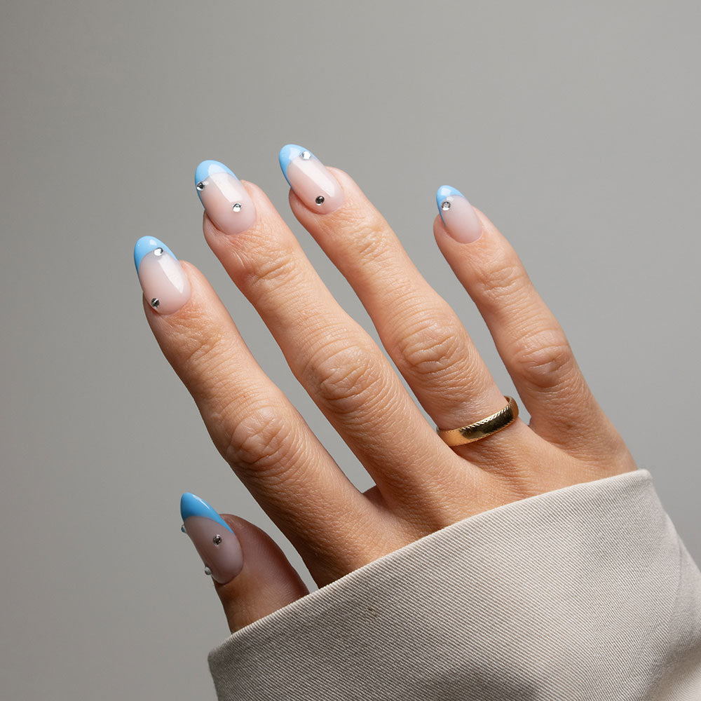 Gelous Pastel Rhinestone Nail Art Set product photo - photographed in New Zealand