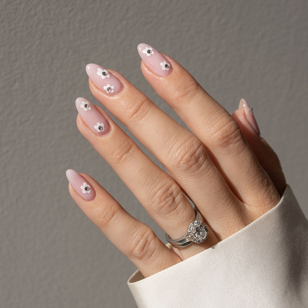 Gelous Pink Rhinestone Nail Art Set product photo - photographed in New Zealand