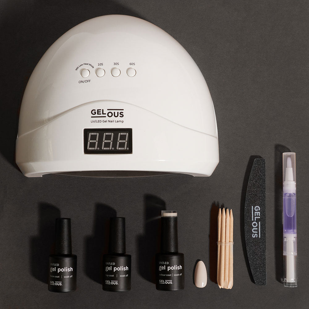 Gelous gel nail polish Heart of Stone Essentials Kit - photographed in New Zealand