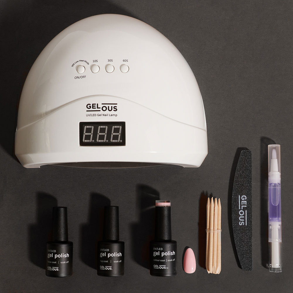 Gelous gel nail polish Strawberry Kisses Essentials Kit - photographed in New Zealand