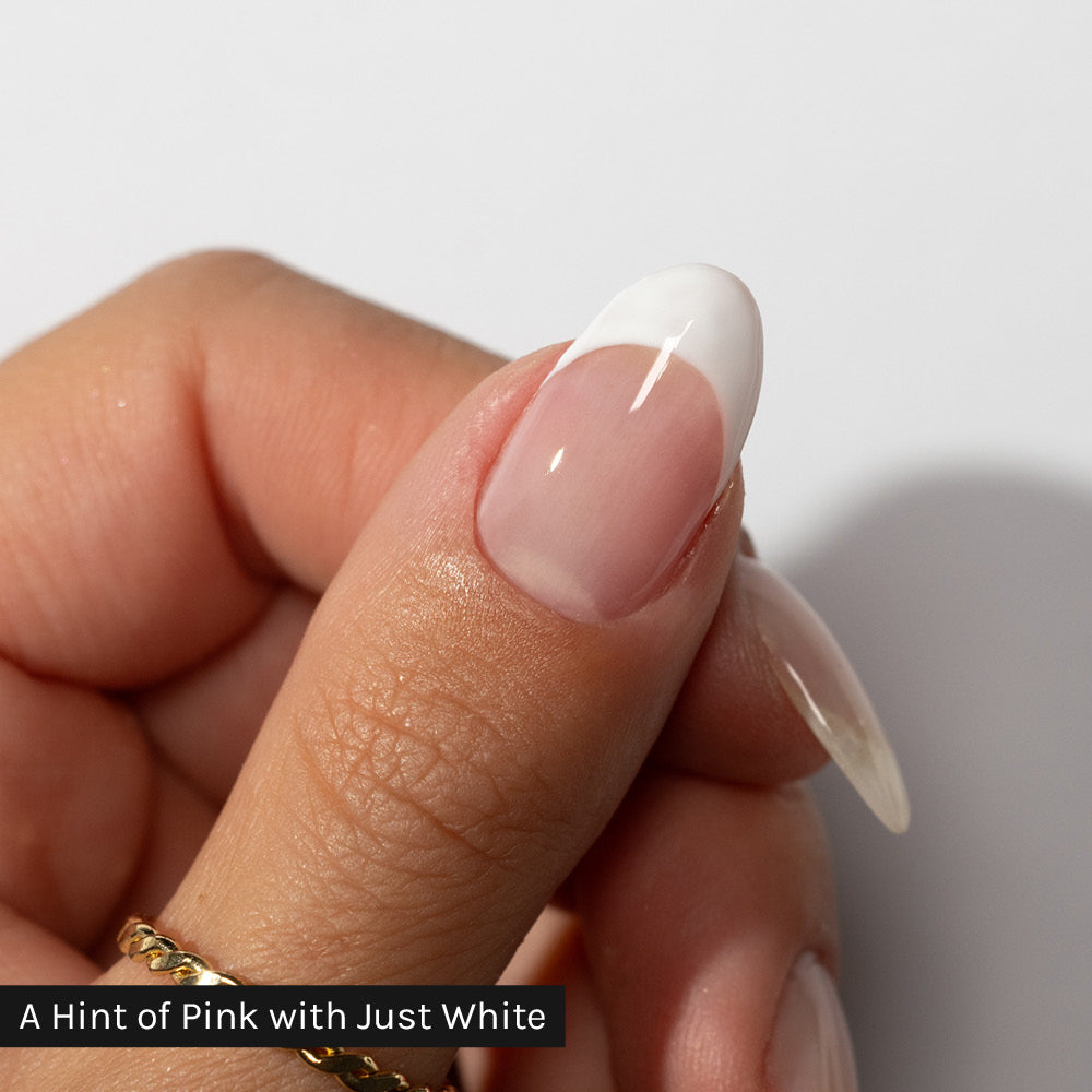French Nail Pack with A Hint of Pink and Just White - photographed in New Zealand