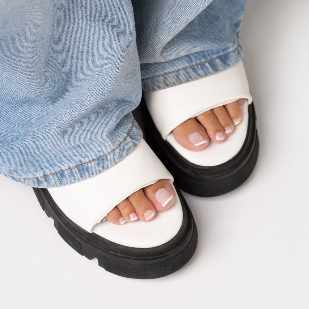 3-in-1 French Pedicure Pack - photographed in New Zealand on model