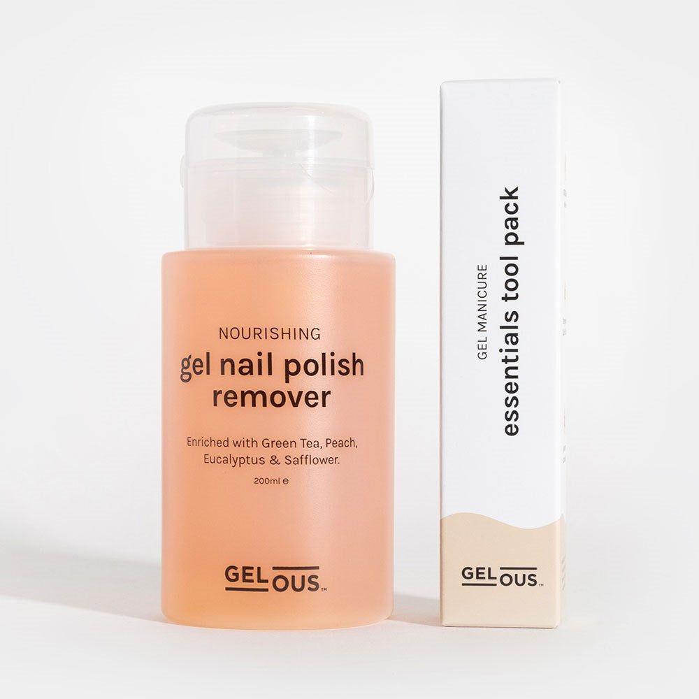 Gel Nail Polish Remover & Essentials Tool Pack - photographed in New Zealand