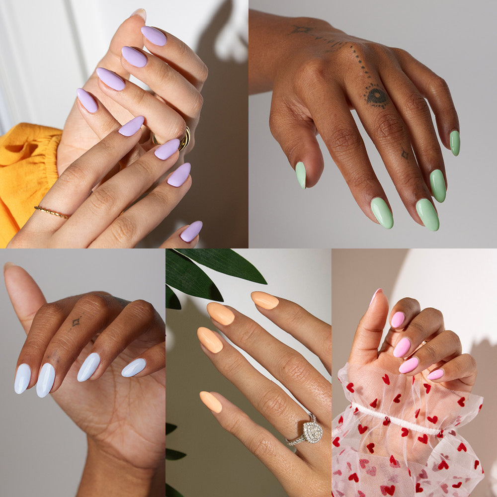 Gelous gel nail polish Soft Ultimate Starter Kit - photographed in New Zealand on models