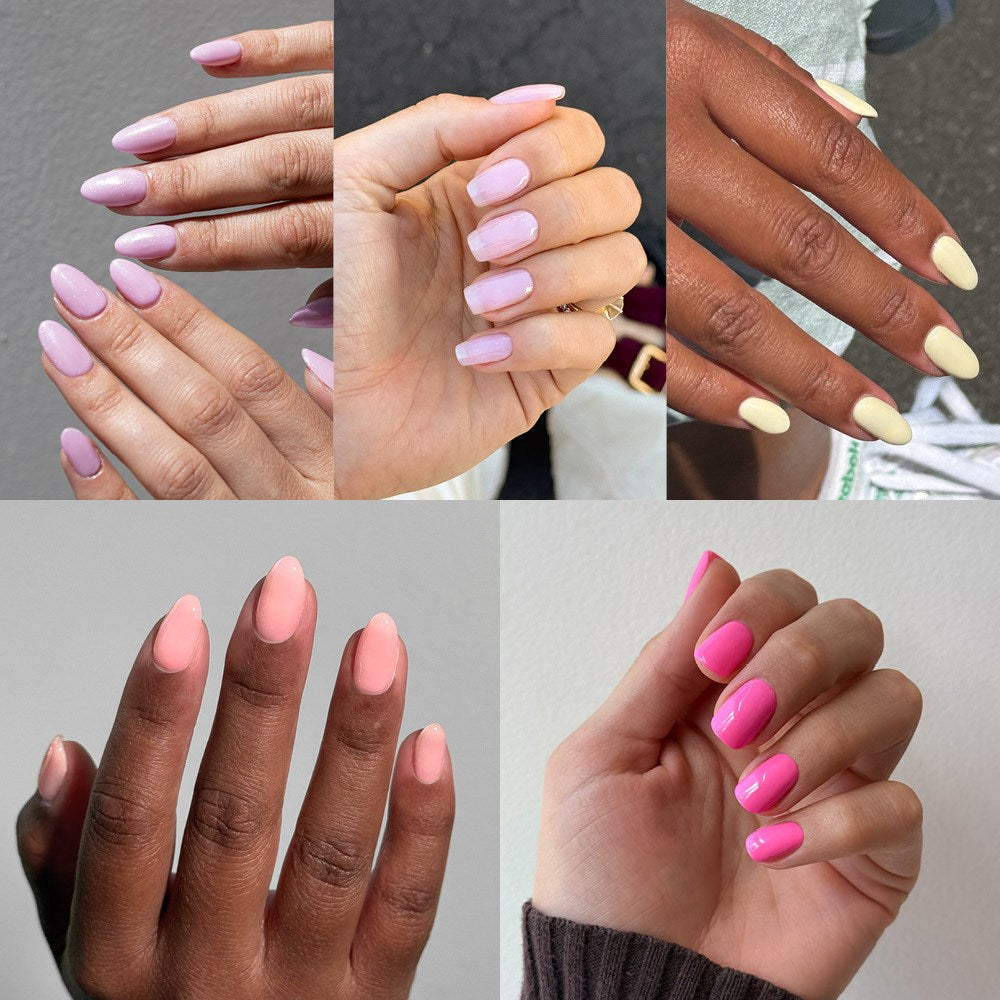 Gelous Sweet Shop Pack gel nail polish - photographed in New Zealand on models