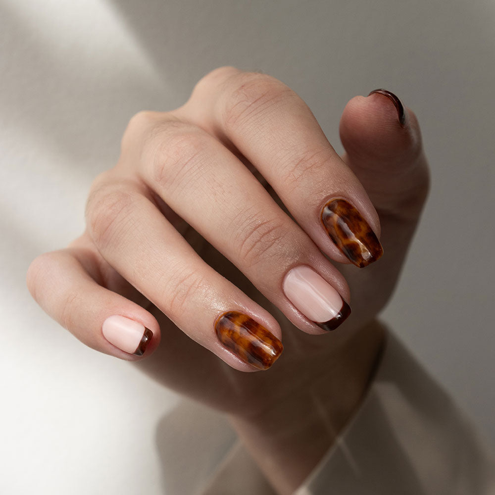 Gelous Tortoiseshell gel nail polish pack - photographed in New Zealand