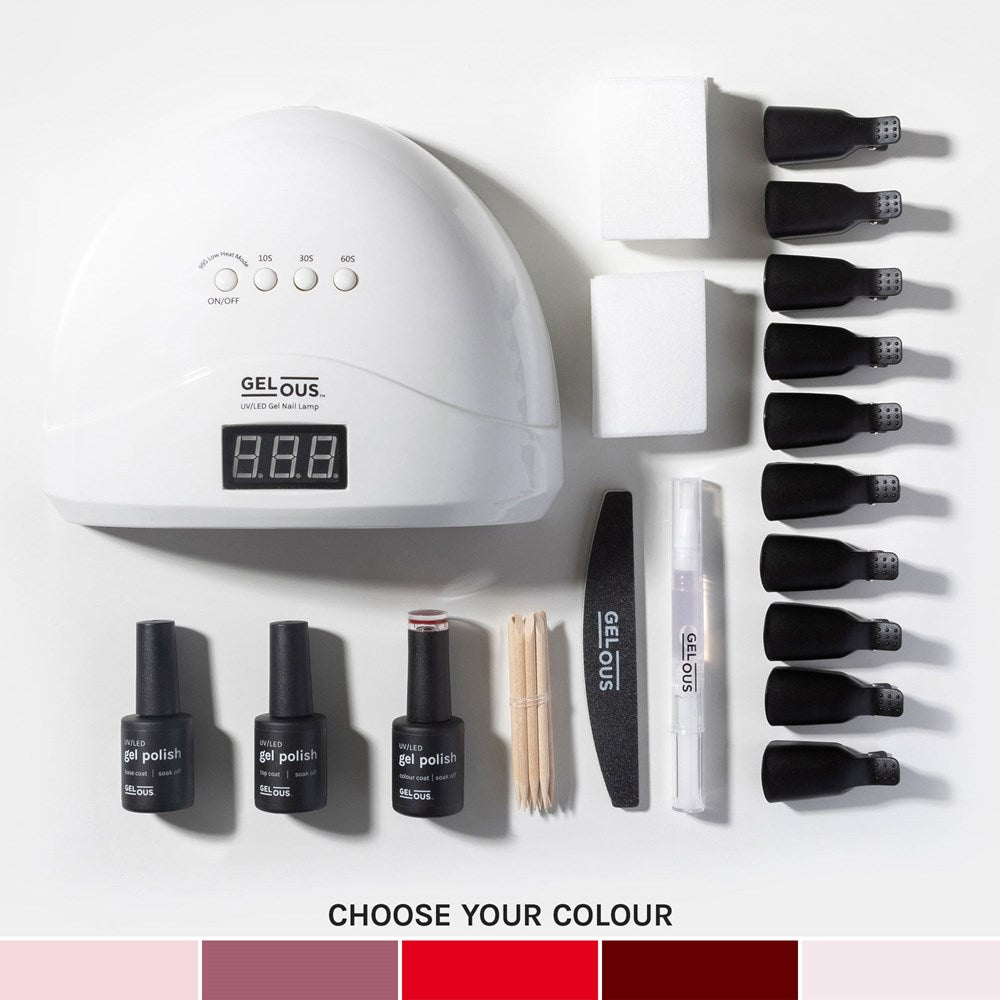 Gelous gel nail polish Gifting Starter Kit - photographed in New Zealand