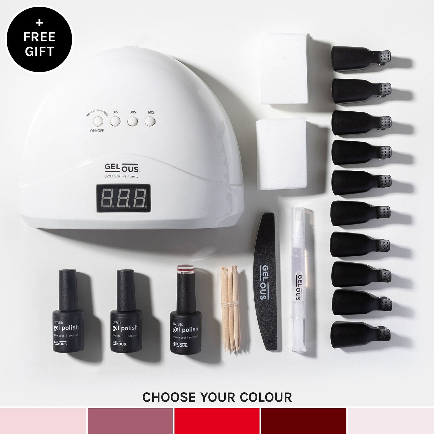 Gelous gel nail polish Gifting Starter Kit - photographed in New Zealand