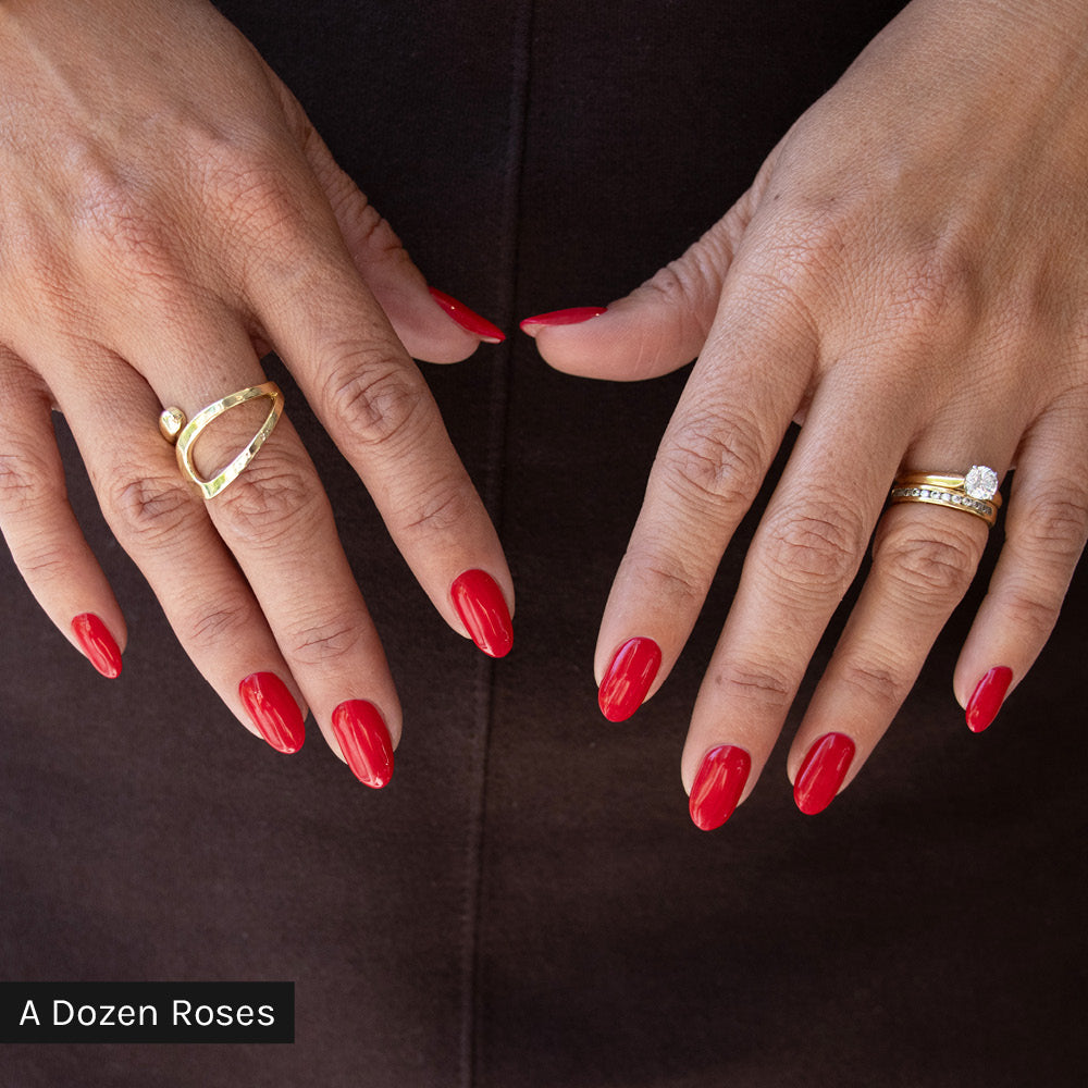 Gelous gel nail polish Signature Starter Kit with A Dozen Roses - photographed in New Zealand