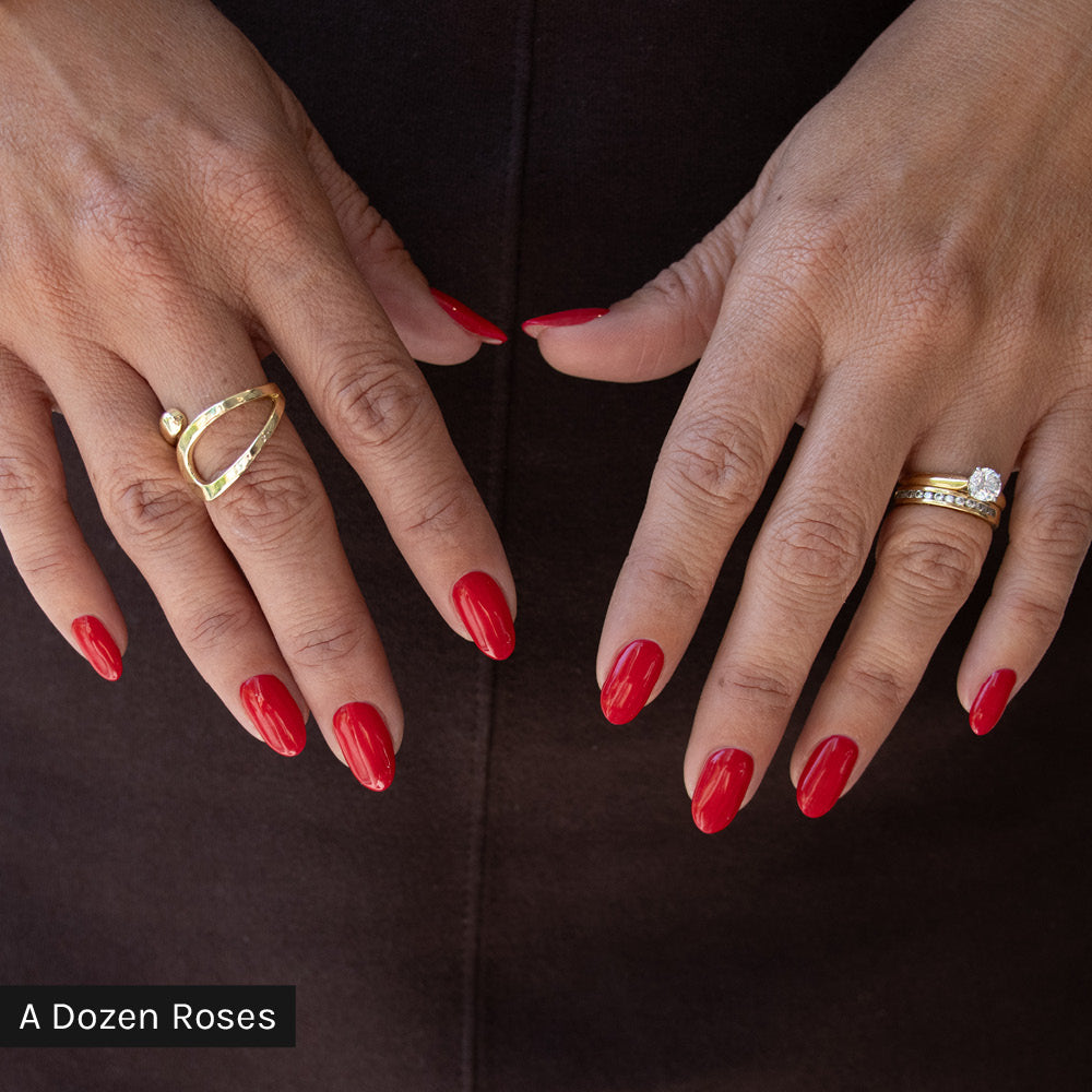 Gelous gel nail polish Signature Starter Kit with A Dozen Roses - photographed in New Zealand