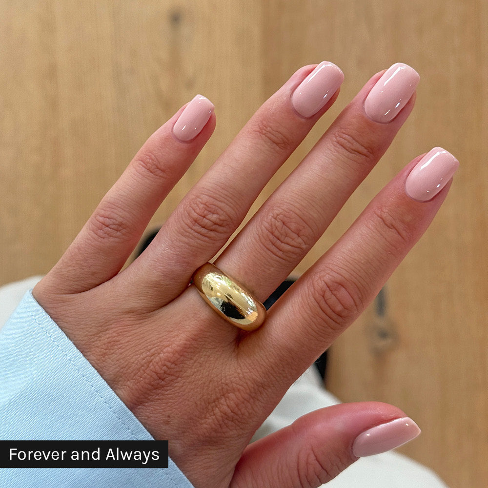 Gelous gel nail polish Signature Starter Kit with Forever and Always - photographed in New Zealand