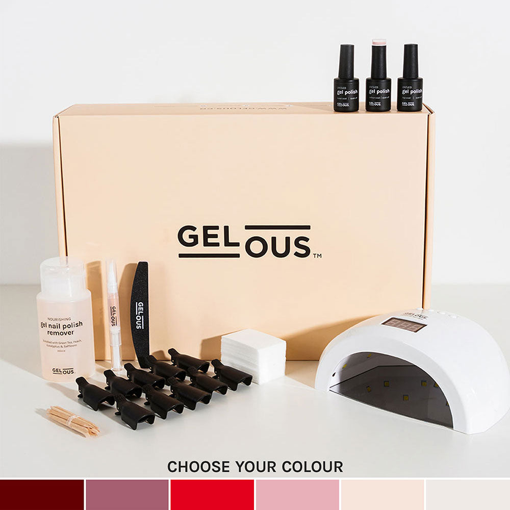 Gelous gel nail polish Signature Starter Kit - photographed in New Zealand