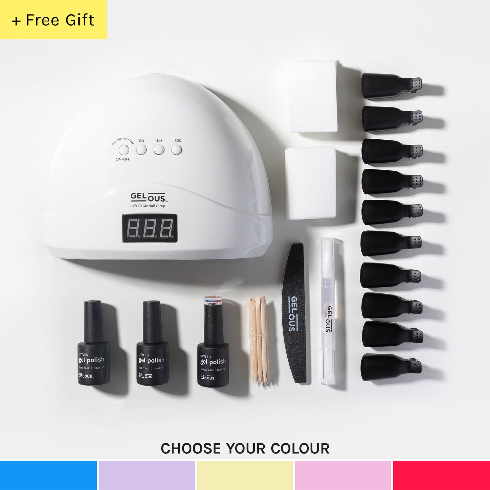 Gelous gel nail polish Summer Starter Kit - photographed in New Zealand