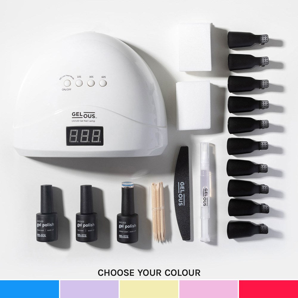 Gelous gel nail polish Summer Starter Kit - photographed in New Zealand